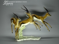 statuetka-antikvariat-germaniya-beguwie gazeli-hutschenreuther-1